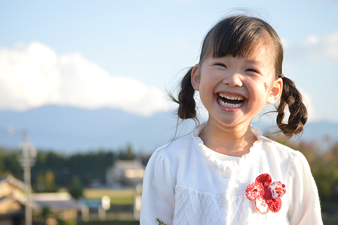 子どもの笑顔